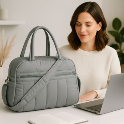 sac a langer epure baby gris